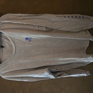 Gray Long Sleeve Men's Tee